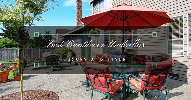 top rated cantilever patio umbrellas
